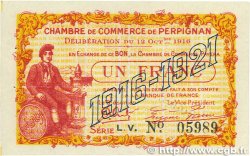 1 Franc FRANCE régionalisme et divers Perpignan 1916 JP.100.20 TTB+