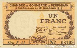 1 Franc FRANCE régionalisme et divers Perpignan 1919 JP.100.29 pr.NEUF
