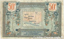 50 Centimes FRANCE régionalisme et divers Alais, Arles, Avignon, Gap, Marseille, Nîmes, Toulon 1918 JP.102.01 B+