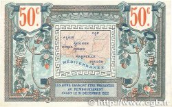 50 Centimes Spécimen FRANCE régionalisme et divers Alais, Arles, Avignon, Gap, Marseille, Nîmes, Toulon 1918 JP.102.02 pr.NEUF