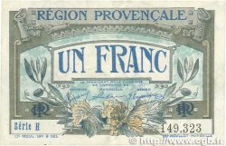 1 Franc FRANCE regionalismo y varios Alais, Arles, Avignon, Gap, Marseille, Nîmes, Toulon 1918 JP.102.04