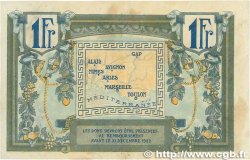 1 Franc FRANCE régionalisme et divers Alais, Arles, Avignon, Gap, Marseille, Nîmes, Toulon 1918 JP.102.04 TTB
