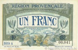 1 Franc FRANCE régionalisme et divers Alais, Arles, Avignon, Gap, Marseille, Nîmes, Toulon 1918 JP.102.04 TTB+