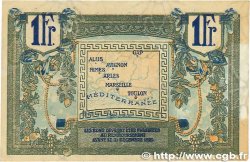 1 Franc FRANCE régionalisme et divers Alais, Arles, Avignon, Gap, Marseille, Nîmes, Toulon 1918 JP.102.12 TTB