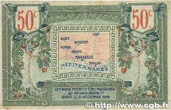 50 Centimes FRANCE régionalisme et divers Alais, Arles, Avignon, Gap, Marseille, Nîmes, Toulon 1918 JP.102.13 TTB