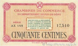50 Centimes FRANCE régionalisme et divers Puy-De-Dôme 1918 JP.103.19 SUP+