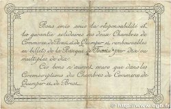 1 Franc FRANCE régionalisme et divers Quimper et Brest 1920 JP.104.17 B