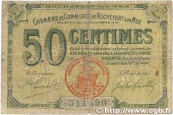 50 Centimes FRANCE régionalisme et divers Rochefort-Sur-Mer 1915 JP.107.07 B