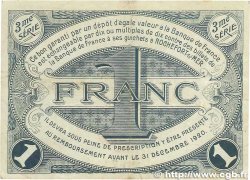 1 Franc FRANCE régionalisme et divers Rochefort-Sur-Mer 1915 JP.107.13 TTB