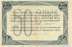 50 Centimes FRANCE régionalisme et divers Rochefort-Sur-Mer 1915 JP.107.15 TTB