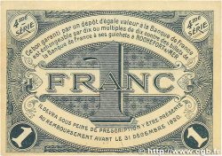 1 Franc FRANCE regionalismo e varie Rochefort-Sur-Mer 1915 JP.107.16 BB