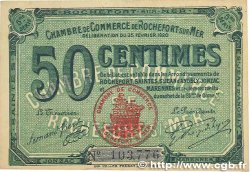 50 Centimes FRANCE régionalisme et divers Rochefort-Sur-Mer 1920 JP.107.17 TTB+