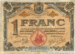 1 Franc FRANCE régionalisme et divers Rochefort-Sur-Mer 1920 JP.107.19 B