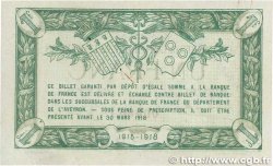 1 Franc Annulé FRANCE regionalismo y varios Rodez et Millau 1915 JP.108.06 MBC