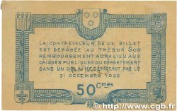 50 Centimes FRANCE régionalisme et divers Rodez et Millau 1917 JP.108.11 TTB
