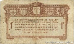 1 Franc FRANCE régionalisme et divers Rodez et Millau 1917 JP.108.14 B