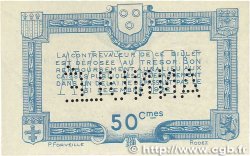 50 Centimes Annulé FRANCE régionalisme et divers Rodez et Millau 1921 JP.108.17 TTB