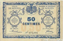 50 Centimes FRANCE régionalisme et divers Rouen 1920 JP.110.01 TTB+