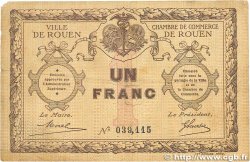 1 Franc FRANCE régionalisme et divers Rouen 1920 JP.110.03 B