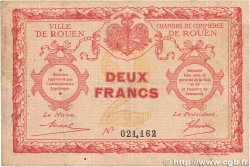 2 Francs FRANCE régionalisme et divers Rouen 1920 JP.110.05 B