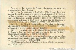 50 Centimes FRANCE régionalisme et divers Rouen 1915 JP.110.07 TTB