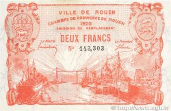2 Francs FRANCE régionalisme et divers Rouen 1920 JP.110.52 TTB+