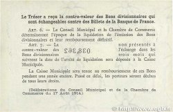 50 Centimes FRANCE régionalisme et divers Rouen 1920 JP.110.53 SUP