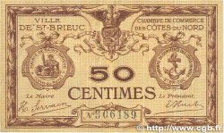 50 Centimes FRANCE régionalisme et divers Saint-Brieuc 1918 JP.111.01
