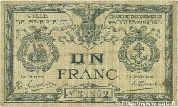 1 Franc FRANCE régionalisme et divers Saint-Brieuc 1918 JP.111.06 B+