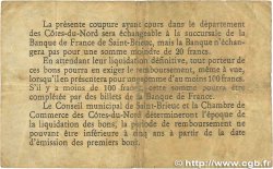 1 Franc FRANCE régionalisme et divers Saint-Brieuc 1918 JP.111.15 B