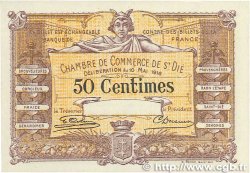 50 Centimes Spécimen FRANCE regionalismo y varios Saint-Die 1916 JP.112.06 SC