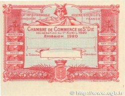 50 Centimes Épreuve FRANCE régionalisme et divers  1920 JP.112.17var. SUP