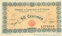 50 Centimes FRANCE régionalisme et divers Saint-Dizier 1917 JP.113.15 TTB+