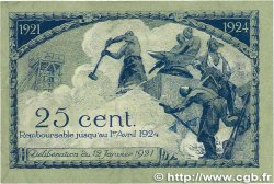 25 Centimes FRANCE régionalisme et divers Saint-Étienne 1921 JP.114.05 TTB