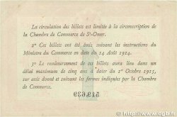 1 Franc FRANCE régionalisme et divers Saint-Omer 1914 JP.115.10 TTB