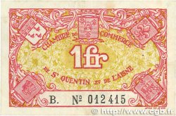 1 Franc FRANCE régionalisme et divers Saint-Quentin 1918 JP.116.03 SUP