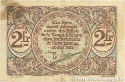 2 Francs FRANCE régionalisme et divers Saint-Quentin 1918 JP.116.08 B+