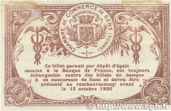 1 Franc FRANCE régionalisme et divers Sens 1915 JP.118.01 TTB+