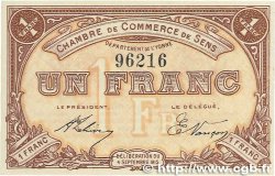 1 Franc FRANCE régionalisme et divers Sens 1915 JP.118.01 SPL