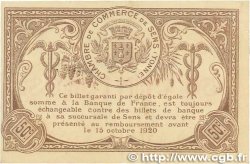 50 Centimes FRANCE régionalisme et divers Sens 1916 JP.118.02 TTB