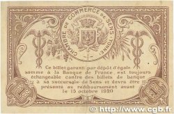 1 Franc FRANCE régionalisme et divers Sens 1916 JP.118.04 TTB