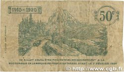 50 Centimes FRANCE régionalisme et divers Tarbes 1915 JP.120.01 B