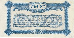 50 Centimes FRANCE régionalisme et divers Tarbes 1917 JP.120.12 SPL