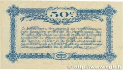 50 Centimes Annulé FRANCE régionalisme et divers Tarbes 1917 JP.120.13 pr.NEUF