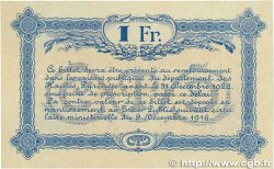 1 Franc Annulé FRANCE régionalisme et divers Tarbes 1917 JP.120.15 TTB+