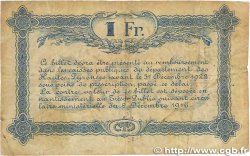 1 Franc FRANCE régionalisme et divers Tarbes 1919 JP.120.22 B+