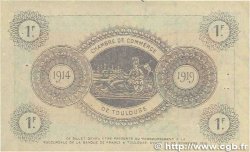 1 Franc FRANCE régionalisme et divers Toulouse 1914 JP.122.06 TTB