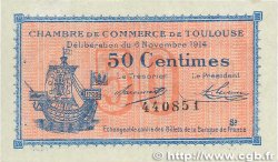 50 Centimes FRANCE régionalisme et divers Toulouse 1914 JP.122.08 SUP+