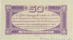 50 Centimes FRANCE régionalisme et divers Toulouse 1922 JP.122.44 SPL