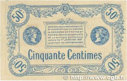 50 Centimes FRANCE regionalism and various Troyes 1918 JP.124.05 VF+